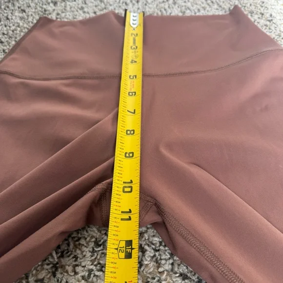 Yogalicious Lux High Waist Dusty Rose Athletic Leggings Womens Active Pants M - Picture 9 of 10